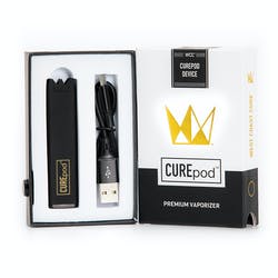 CUREpod Battery Black CUREpods by West Coast Cure embody the latest in high-tech cannabis vaping. Sleek