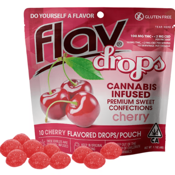 Cherry Drop Flav Edibles