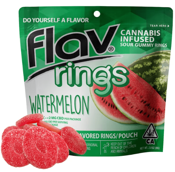 Watermelon Ring Flav Edibles
